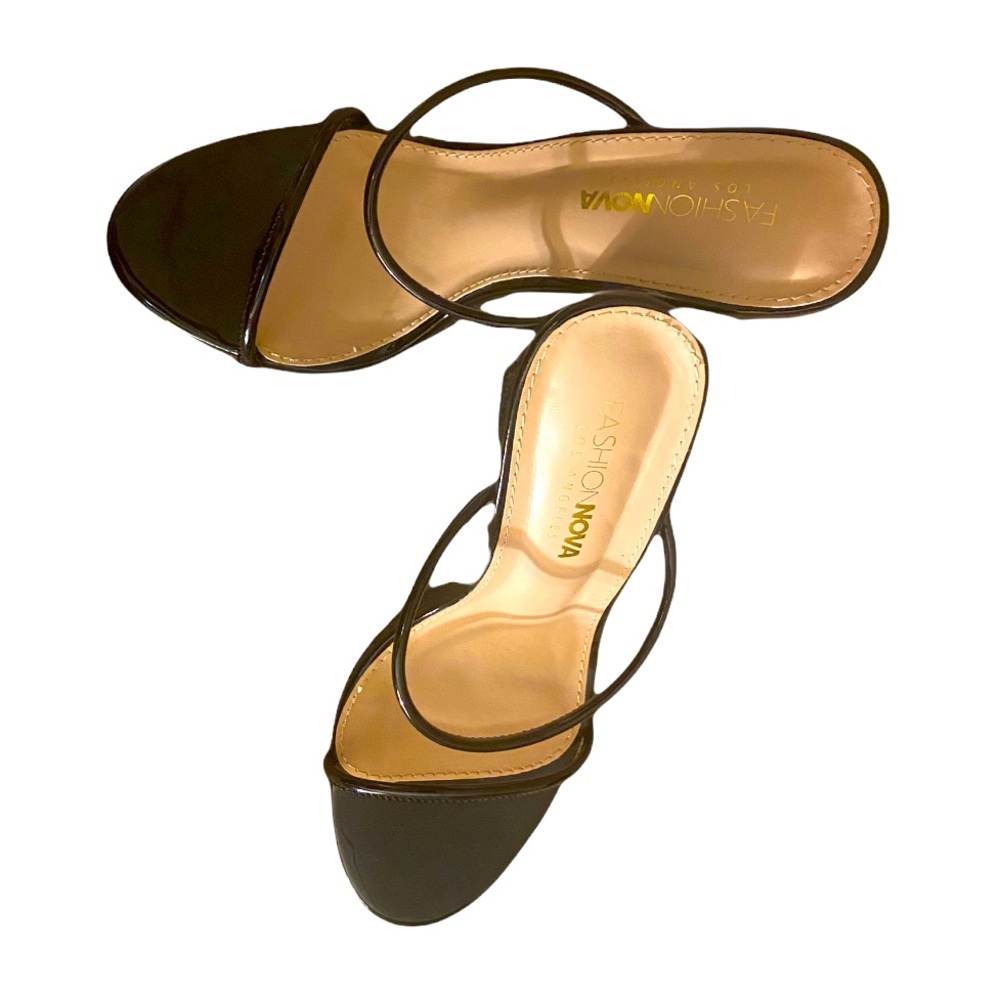 Fashion Nova. Hopeless Romantic Heeled Sandals